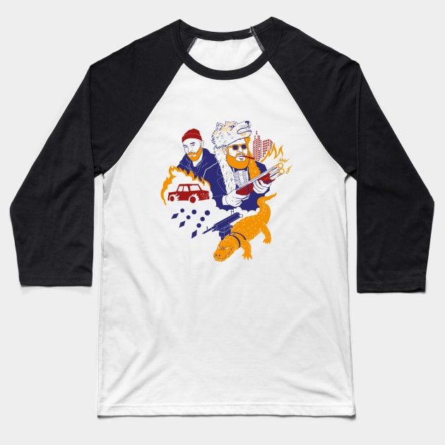 Rare Chandeliers Baseball T-Shirt by Hislla